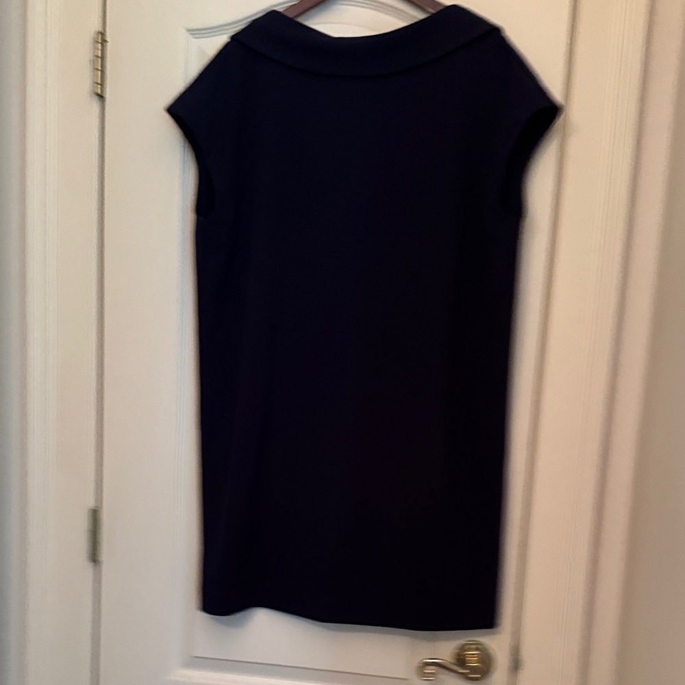 Trina Turk Black Backless Shift Dress